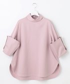 【23区/NIJYUSANKU】の【23区 lab.】ハイカウントコットン ロールアップカフス シャツ モーブピンク系|ID:prp329100004204075