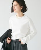 【クラフトスタンダードブティック/CRAFT STANDARD BOUTIQUE】のスパンフライスハイネックTEE Off White|ID:prp329100004205591