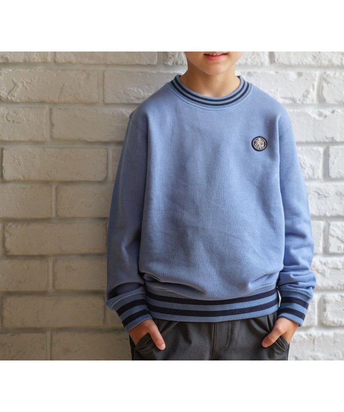 【ジェイ プレス/J.PRESS / KIDS】の【100-130cm】BICOLOR LINE COMBI トレーナー インテリア・キッズ・メンズ・レディースファッション・服の通販 founy(ファニー) https://founy.com/ ファッション Fashion キッズファッション KIDS トップス・カットソー Tops/Tees/Kids シンプル Simple スウェット Sweat スマホ Smartphone トレーナー Trainer 人気 Popularity 無地 Plain Color A/W・秋冬 Aw・Autumn/Winter・Fw・Fall-Winter 冬 Winter 2024年 2024 2024-2025秋冬・A/W Aw/Autumn/Winter/Fw/Fall/2024-2025 |ID: prp329100004208645 ipo3291000000029178820