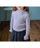 【エニファム/any FAM / KIDS】の首フリルしあわせタッチニット 人気、トレンドファッション・服の通販 founy(ファニー) ファッション Fashion キッズファッション KIDS トップス・カットソー Tops/Tees/Kids インナー Inner 洗える Washable セーター Sweater チャーム Charm フリル Frills ポケット Pocket リボン Ribbon A/W・秋冬 Aw・Autumn/Winter・Fw・Fall-Winter NEW・新作・新着・新入荷 New Arrivals thumbnail サックスブルー|ID: prp329100004208648 ipo3291000000029178832