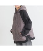 【アースミュージックアンドエコロジー/earth music&ecology】のラグラン切替キルティングブルゾン Charcoal Gray|ID: prp329100004208695 ipo3291000000030906640