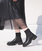 【スティーブマデン/STEVE MADDEN】のOFFLINE サイドゴアショートブーツ 人気、トレンドファッション・服の通販 founy(ファニー) ファッション Fashion レディースファッション WOMEN NEW・新作・新着・新入荷 New Arrivals A/W・秋冬 Aw・Autumn/Winter・Fw・Fall-Winter シューズ Shoes スタンダード Standard ストーン Stone フォルム Form 厚底 Platforms thumbnail ブラック|ID: prp329100004208714 ipo3291000000029179137