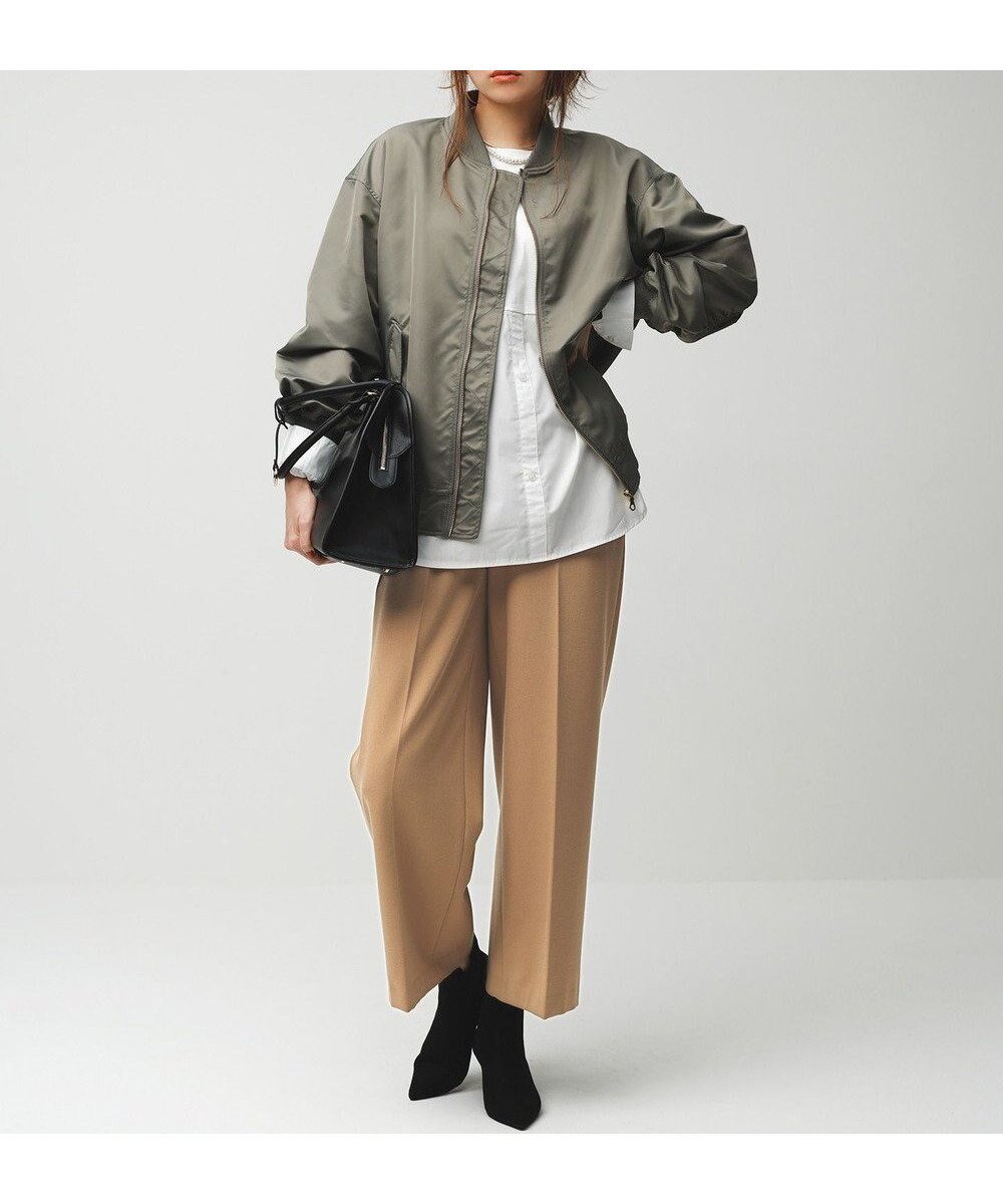 【エニー/ANY】の【洗濯機可/ストレッチ/ウエストゴム/裏起毛】マルチファンクションストレッチワイドパンツ インテリア・キッズ・メンズ・レディースファッション・服の通販 founy(ファニー) 　ファッション　Fashion　レディースファッション　Fashion for Women　パンツ　Pants & Trousers　ストレッチ　Stretch, Stretchy Fabric　センター　Center, Center Line　定番　Standard, Basic Item　人気　Popular, Best Seller　ピーチ　Peach, Soft Touch　ミックス　Mix, Mixed Style　楽ちん　Easy Fit, Comfortable　ワイド　Wide, Wide Fit　A/W・秋冬　Autumn/Winter　おすすめ　Recommended / Our Picks　キャメル|ID: prp329100004208727 ipo3291000000033641372