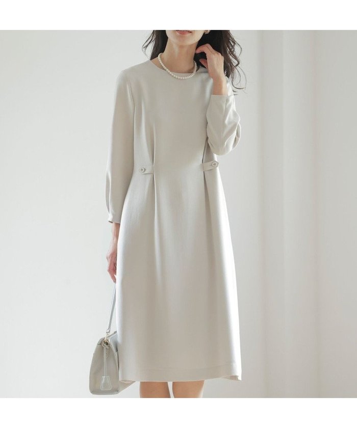 【ジェイ プレス/J.PRESS】の【セットアップ対応・洗える】セラテリーダブルクロス ワンピース インテリア・キッズ・メンズ・レディースファッション・服の通販 founy(ファニー) https://founy.com/ ファッション Fashion レディースファッション Fashion for Women ワンピース Dresses ジャケット Jacket, Outerwear ストレッチ Stretch, Stretchy Fabric セットアップ Set-Up, Coordinated Outfit ポケット Pocket, Pocket Detail 洗える Machine Washable A/W・秋冬 Autumn/Winter |ID: prp329100004208732 ipo3291000000035768525