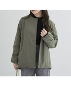 【グリーンパークス/Green Parks】のシームレスライト中わたノーカラーブルゾン 人気、トレンドファッション・服の通販 founy(ファニー) ファッション Fashion レディースファッション WOMEN アウター Coat Outerwear ジャケット Jackets ブルゾン Blouson/Jackets A/W・秋冬 Aw・Autumn/Winter・Fw・Fall-Winter おすすめ Recommend インナー Inner ジャケット Jacket スタイリッシュ Stylish スリム Slim ダウン Down ブルゾン Blouson ポケット Pocket thumbnail Khaki|ID: prp329100004208782 ipo3291000000029279700