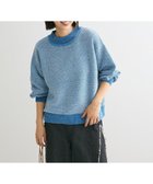 【グリーンパークス/Green Parks】のベロアモールモックネックニットプルオーバー 人気、トレンドファッション・服の通販 founy(ファニー) ファッション Fashion レディースファッション WOMEN トップス・カットソー Tops/Tshirt ニット Knit Tops プルオーバー Pullover ベロア Velour NEW・新作・新着・新入荷 New Arrivals A/W・秋冬 Aw・Autumn/Winter・Fw・Fall-Winter おすすめ Recommend なめらか Smooth セーター Sweater フォルム Form ベロア Velor ボトム Bottom ポケット Pocket thumbnail Blue|ID: prp329100004208830 ipo3291000000029180360