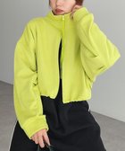 【クラフトスタンダードブティック/CRAFT STANDARD BOUTIQUE】の【WEB限定】裏毛ダブルジップショートスウェット/24AW 人気、トレンドファッション・服の通販 founy(ファニー) ファッション Fashion レディースファッション WOMEN トップス・カットソー Tops/Tshirt パーカ Sweats スウェット Sweat 今季 This Season ショート Short スウェット Sweat セットアップ Set Up トレンド Trend ドローコード Draw Cord フレア Flare ポケット Pocket ワイド Wide A/W・秋冬 Aw・Autumn/Winter・Fw・Fall-Winter NEW・新作・新着・新入荷 New Arrivals 2024年 2024 2024-2025秋冬・A/W Aw/Autumn/Winter/Fw/Fall/2024-2025 thumbnail Lime Green|ID: prp329100004208831 ipo3291000000029180365