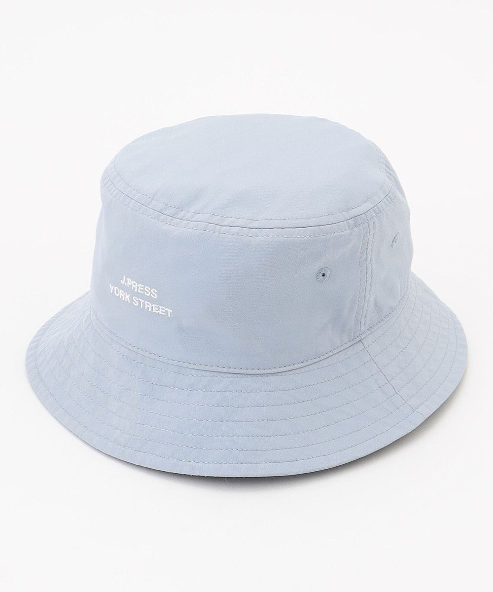 【ジェイプレスヨークストリート/J.PRESS YORK STREET】の【UNISEX】ロゴ刺繍バケットハット インテリア・キッズ・メンズ・レディースファッション・服の通販 founy(ファニー) 　ファッション　Fashion　レディースファッション　WOMEN　帽子　Hats　ユニセックス　Unisex　ワンポイント　One Point　帽子　Hat　スカイブルー系|ID: prp329100004210716 ipo3291000000031907173