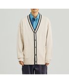【ジェイプレスヨークストリート/J.PRESS YORK STREET】の【UNISEX】ANTI PILLING WOOL Vネックカーディガン アイボリー系|ID: prp329100004210735 ipo3291000000031971875