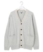 【ジェイプレスヨークストリート/J.PRESS YORK STREET】の【UNISEX】ANTI PILLING WOOL Vネックカーディガン ライトグレー系|ID: prp329100004210735 ipo3291000000031971877