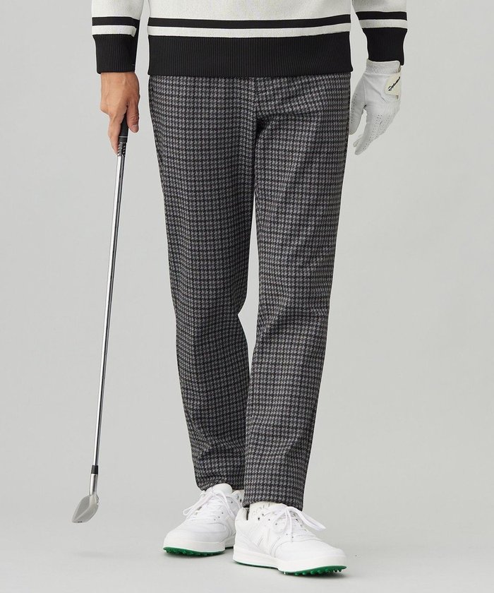 【23区 ゴルフ/23区GOLF / MEN】の【MEN】ガンクラブチェックプリントパンツ インテリア・キッズ・メンズ・レディースファッション・服の通販 founy(ファニー) https://founy.com/ ファッション Fashion メンズファッション MEN ボトムス Bottoms/Men A/W・秋冬 Aw・Autumn/Winter・Fw・Fall-Winter クラシカル Classical ジャージ Jersey ジャージー Jersey チェック Check プリント Print ポケット Pocket |ID: prp329100004210767 ipo3291000000029244392