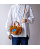 【ツモリチサト キャリー/tsumori chisato CARRY】のキラネコファー ショルダーバッグ 手提げ 2way チョコ|ID: prp329100004210804 ipo3291000000029196608