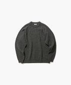 【エイトン/ATON】のLAMBS WOOL クルーネックセーター - UNISEX CHARCOAL GRAY|ID: prp329100004210868 ipo3291000000029196799