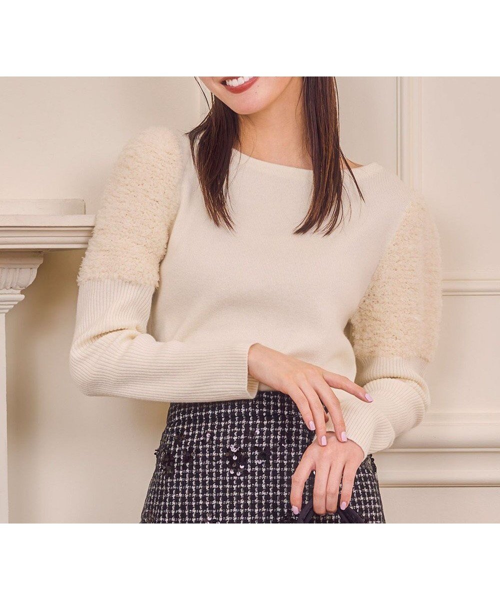 【トッカ/TOCCA】の【洗える!】CREAM PUFF KNIT ニットプルオーバー 人気、トレンドファッション・服の通販 founy(ファニー) 　ファッション　Fashion　レディースファッション　WOMEN　トップス・カットソー　Tops/Tshirt　ニット　Knit Tops　プルオーバー　Pullover　2024年　2024　2024-2025秋冬・A/W　Aw/Autumn/Winter/Fw/Fall/2024-2025　A/W・秋冬　Aw・Autumn/Winter・Fw・Fall-Winter　冬　Winter　セーター　Sweater　洗える　Washable　 other-1|ID: prp329100004210971 ipo3291000000029446752