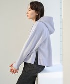 【アンフィーロ 自由区/UNFILO】の【洗える】裏起毛スウェット フーディー サックス|ID: prp329100004211007 ipo3291000000031980913