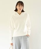 【アンフィーロ 自由区/UNFILO】の【洗える】裏起毛スウェット フーディー オフ|ID: prp329100004211007 ipo3291000000032655173