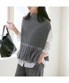 【23区/NIJYUSANKU】の【SLOW/一部店舗限定】ニットトータル フリンジ ネックウォーマ― 人気、トレンドファッション・服の通販 founy(ファニー) ファッション Fashion レディースファッション WOMEN トップス・カットソー Tops/Tshirt ニット Knit Tops イタリア Italy 春 Spring スリット Slit フリンジ Fringe 冬 Winter A/W・秋冬 Aw・Autumn/Winter・Fw・Fall-Winter NEW・新作・新着・新入荷 New Arrivals 2024年 2024 2024-2025秋冬・A/W Aw/Autumn/Winter/Fw/Fall/2024-2025 thumbnail ライトグレー系|ID: prp329100004211076 ipo3291000000029198097