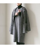 【23区/NIJYUSANKU】の【SLOW/一部店舗限定】ニットトータル スリーブレス ワンピース オフ×ブラック杢|ID: prp329100004211083 ipo3291000000029198145