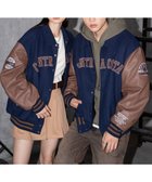 【ウィゴー/WEGO】の【ユニセックス着用ITEM】メルトンワッペンスタジャン 人気、トレンドファッション・服の通販 founy(ファニー) ファッション Fashion レディースファッション WOMEN アウター Coat Outerwear ジャケット Jackets 秋 Autumn/Fall キルト Quilt クラシカル Classical ジャケット Jacket スマホ Smartphone デニム Denim トレンド Trend フレア Flare 防寒 Cold Protection メルトン Melton 冬 Winter A/W・秋冬 Aw・Autumn/Winter・Fw・Fall-Winter NEW・新作・新着・新入荷 New Arrivals おすすめ Recommend thumbnail ネイビー|ID: prp329100004211718 ipo3291000000029205177