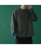 【ウィゴー/WEGO / MEN】のアウトリンキングニットプルオーバー 人気、トレンドファッション・服の通販 founy(ファニー) ファッション Fashion メンズファッション MEN トップス・カットソー Tops/Tshirt/Men ニット Knit Tops 秋 Autumn/Fall 今季 This Season シンプル Simple スウェット Sweat スマホ Smartphone スラックス Slacks セーター Sweater デニム Denim ビッグ Big ベーシック Basic 無地 Plain Color リラックス Relax ルーズ Loose ワイド Wide 冬 Winter A/W・秋冬 Aw・Autumn/Winter・Fw・Fall-Winter NEW・新作・新着・新入荷 New Arrivals |ID:prp329100004211726