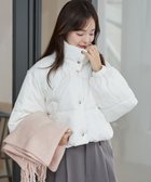 【ウィゴー/WEGO】のパディングショートブルゾン ホワイト|ID:prp329100004211731