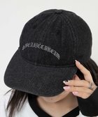 【ウィゴー/WEGO】のオールドイングリッシュロゴキャップ 人気、トレンドファッション・服の通販 founy(ファニー) ファッション Fashion レディースファッション WOMEN 帽子 Hats NEW・新作・新着・新入荷 New Arrivals おすすめ Recommend キャップ Cap スマホ Smartphone デニム Denim フロント Front 帽子 Hat thumbnail デニムブラック|ID: prp329100004211737 ipo3291000000029205294