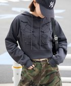 【ウィゴー/WEGO】のバタフライプルパーカー 人気、トレンドファッション・服の通販 founy(ファニー) ファッション Fashion レディースファッション WOMEN トップス・カットソー Tops/Tshirt パーカ Sweats NEW・新作・新着・新入荷 New Arrivals A/W・秋冬 Aw・Autumn/Winter・Fw・Fall-Winter ショート Short ジャケット Jacket スマホ Smartphone ハーフ Half バタフライ Butterfly パーカー Hoodie 人気 Popularity 春 Spring 秋 Autumn/Fall 長袖 Long Sleeve thumbnail ダークグレー|ID: prp329100004211742 ipo3291000000029205313