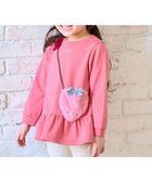 【エニファム/any FAM / KIDS】の裏シャギーポシェットトレーナー ピンク×イチゴ|ID: prp329100004214970 ipo3291000000032536496