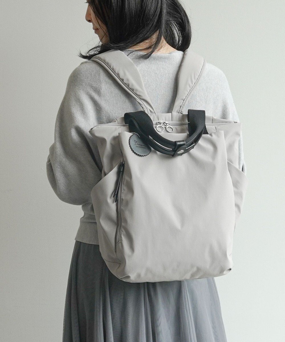 【エースバッグズアンドラゲッジ/ACE BAGS & LUGGAGE】のKanana project collection DYLサリール2 2WAY リュックサック 35953 カナナ プロジェクト インテリア・キッズ・メンズ・レディースファッション・服の通販 founy(ファニー) 　ファッション　Fashion　レディースファッション　WOMEN　バッグ　Bag　傘　Umbrella　シャンブレー　Chambray　セットアップ　Set Up　トレンド　Trend　フロント　Front　ポケット　Pocket　リュック　Ruck Sack　再入荷　Restock/Back In Stock/Re Arrival　旅行　Travel　スーツケース キャリーケース　Suitcase　ライトグレー|ID: prp329100004215027 ipo3291000000029244116