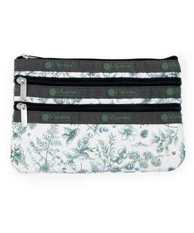 【レスポートサック/LeSportsac】 3ZIP COSMETIC/オリーブホリデートワルドジュイ人気、トレンドファッション・服の通販 founy(ファニー) ファッション Fashion レディースファッション WOMEN 財布 Wallets ポーチ Pouches NEW・新作・新着・新入荷 New Arrivals クラシカル Classical スリム Slim フラット Flat ポケット Pocket ポーチ Pouch エレガント 上品 Elegant 旅行 Travel 財布 Wallet |ID:prp329100004216298