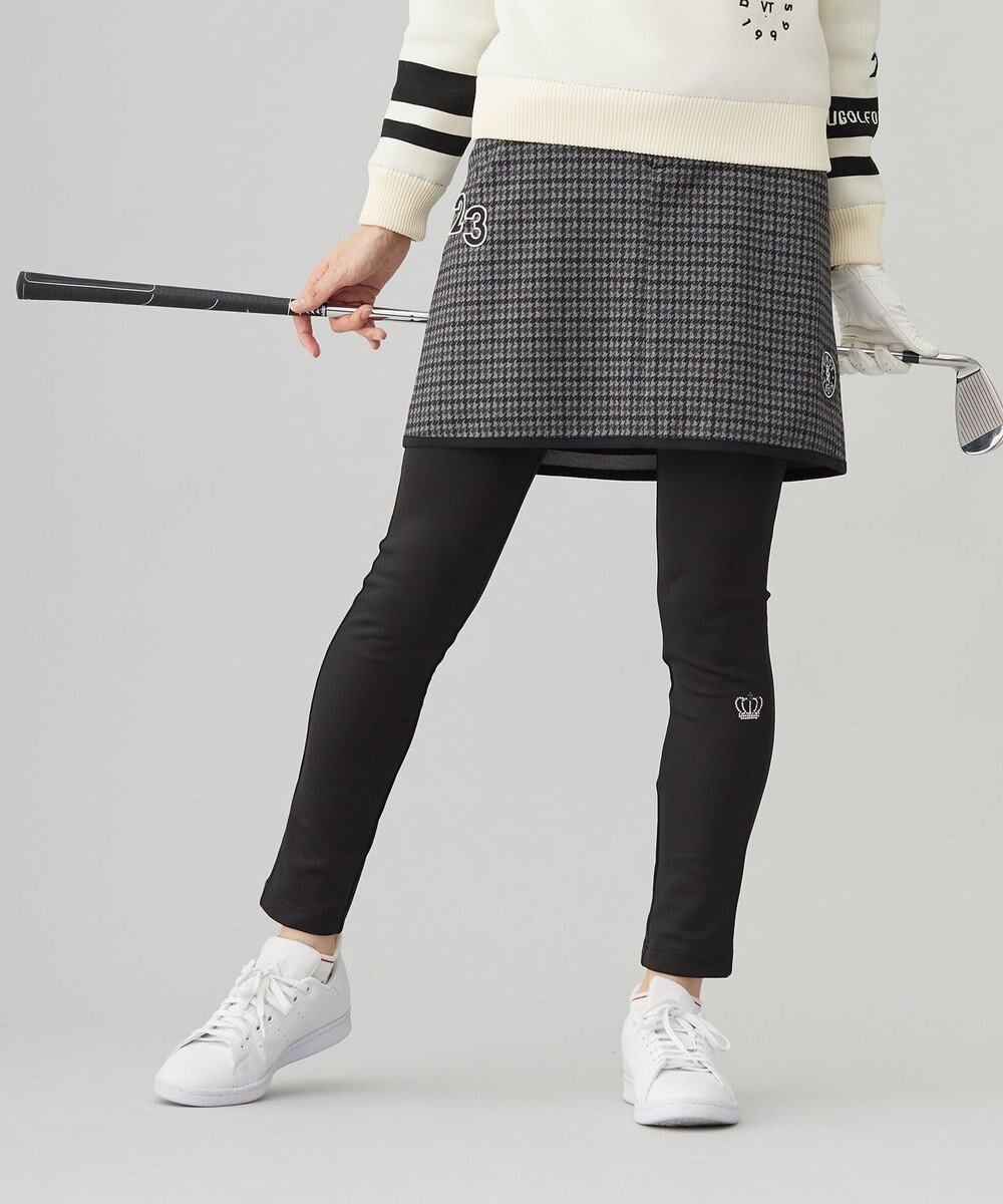 【23区 ゴルフ/NIJYUSANKU GOLF】の【WOMEN】ガンクラブチェックプリントスカート 人気、トレンドファッション・服の通販 founy(ファニー) 　ファッション　Fashion　レディースファッション　WOMEN　スカート　Skirt　A/W・秋冬　Aw・Autumn/Winter・Fw・Fall-Winter　クラシカル　Classical　ジャージ　Jersey　ジャージー　Jersey　チェック　Check　プリント　Print　台形　Trapezoid　 other-1|ID: prp329100004216393 ipo3291000000029243556