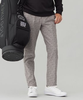 【23区 ゴルフ/23区GOLF / MEN】の【MEN】エンブレムジャガードパンツ 人気、トレンドファッション・服の通販 founy(ファニー) ファッション Fashion メンズファッション MEN ボトムス Bottoms/Men A/W・秋冬 Aw・Autumn/Winter・Fw・Fall-Winter シンプル Simple ストレッチ Stretch モチーフ Motif 無地 Plain Color |ID:prp329100004222478