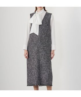 【アイシービー/iCB】の【先行予約】 スパングルツイード ジャンパースカート 人気、トレンドファッション・服の通販 founy(ファニー) ファッション Fashion レディースファッション WOMEN スカート Skirt インナー Inner カットソー Cut And Sew スパンコール Sequins ツイード Tweed トレンド Trend A/W・秋冬 Aw・Autumn/Winter・Fw・Fall-Winter NEW・新作・新着・新入荷 New Arrivals 2024年 2024 エレガント 上品 Elegant 2024-2025秋冬・A/W Aw/Autumn/Winter/Fw/Fall/2024-2025 |ID:prp329100004222608