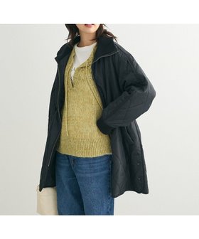 【グリーンパークス/Green Parks】のリブスタンドキルティングコート 人気、トレンドファッション・服の通販 founy(ファニー) ファッション Fashion レディースファッション WOMEN アウター Coat Outerwear コート Coats ジャケット Jackets NEW・新作・新着・新入荷 New Arrivals A/W・秋冬 Aw・Autumn/Winter・Fw・Fall-Winter キルティング Quilting ジャケット Jacket スタンド Stand ハイネック High Neck フィット Fit ベーシック Basic ポケット Pocket リブニット Rib Knit |ID:prp329100004222656