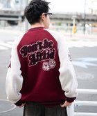 【ウィゴー/WEGO】の【ユニセックス着用ITEM】ジャガードニットスタジャン ワイン|ID:prp329100004225297