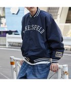 【ウィゴー/WEGO】のパテッドワッペンスタジャン ネイビー|ID:prp329100004225299