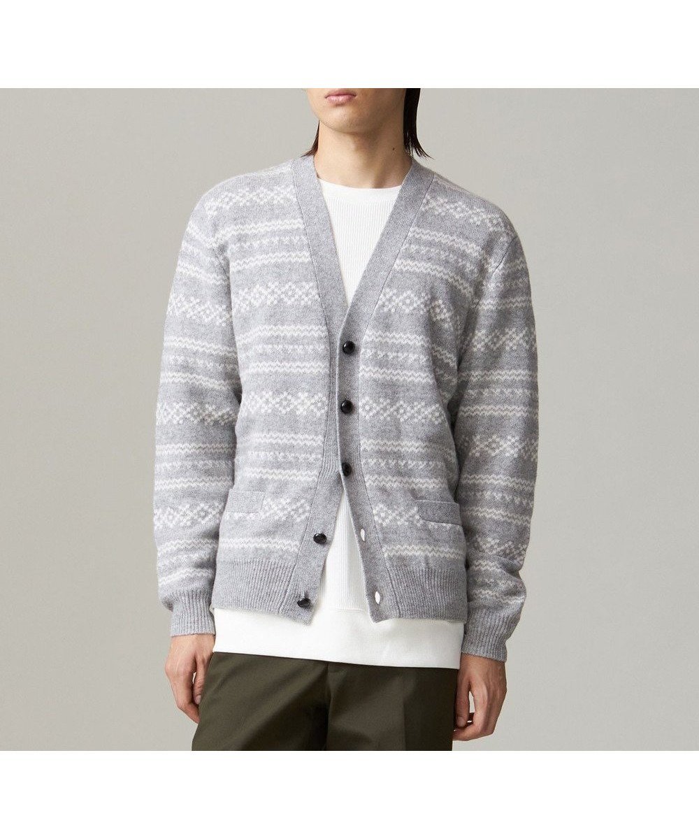 【ジェイ プレス/J.PRESS / MEN】の【Cash Lamb s Wool】フェアアイルカーディガンニット 人気、トレンドファッション・服の通販 founy(ファニー) 　ファッション　Fashion　メンズファッション　MEN　トップス・カットソー　Tops/Tshirt/Men　ニット　Knit Tops　カーディガン　Cardigans　カシミヤ　Cashmere　カットソー　Cut And Sew　カーディガン　Cardigan　クラシカル　Classical　ジャカード　Jacquard　セーター　Sweater　フィット　Fit　モダン　Modern　リラックス　Relax　A/W・秋冬　Aw・Autumn/Winter・Fw・Fall-Winter　NEW・新作・新着・新入荷　New Arrivals　エレガント 上品　Elegant　 other-1|ID: prp329100004230973 ipo3291000000029317349