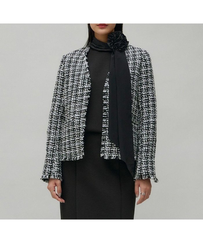 【アイシービー/iCB】の【CLASSY.1月号掲載】ルレックスツイード ノーカラージャケット インテリア・キッズ・メンズ・レディースファッション・服の通販 founy(ファニー) https://founy.com/ 雑誌掲載アイテム Magazine Items ファッション雑誌 Fashion Magazines クラッシィ CLASSY. ファッション Fashion レディースファッション WOMEN アウター Coat Outerwear ジャケット Jackets ノーカラージャケット No Collar Leather Jackets 1月号 January Issue イタリア Italy 春 Spring カーディガン Cardigan ジャケット Jacket 雑誌 Magazine ツイード Tweed ボトム Bottom S/S・春夏 Ss・Spring/Summer 夏 Summer 2024年 2024 セレモニー Ceremony ビジネス 仕事 通勤 Business 2024-2025秋冬・A/W Aw/Autumn/Winter/Fw/Fall/2024-2025 |ID: prp329100004230988 ipo3291000000031863232