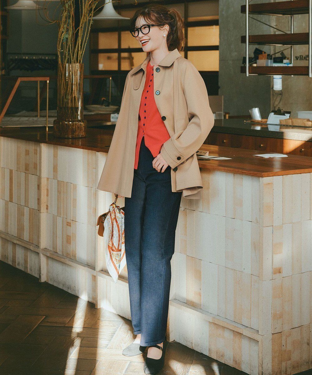 【アンフィーロ 自由区/UNFILO】の【UNFILO DENIM/新色追加】撥水ストレッチ テーパードデニム 人気、トレンドファッション・服の通販 founy(ファニー) 　ファッション　Fashion　レディースファッション　Fashion for Women　パンツ　Pants & Trousers　デニムパンツ・ジーンズ・美脚デニム　Denim Jeans & Pants　春　Spring　ストレッチ　Stretch, Stretchy Fabric　デニム　Denim, Jeans Material　A/W・秋冬　Autumn/Winter　S/S・春夏　SS, Spring/Summer, Warm Season　夏　Summer　新作・新入荷　New Arrivals / New In　 other-1|ID: prp329100004231010 ipo3291000000035761215