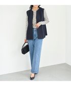 【アンフィーロ 自由区/UNFILO】の【UNFILO DENIM/新色追加】撥水ストレッチ テーパードデニム ブルー|ID: prp329100004231010 ipo3291000000035761228