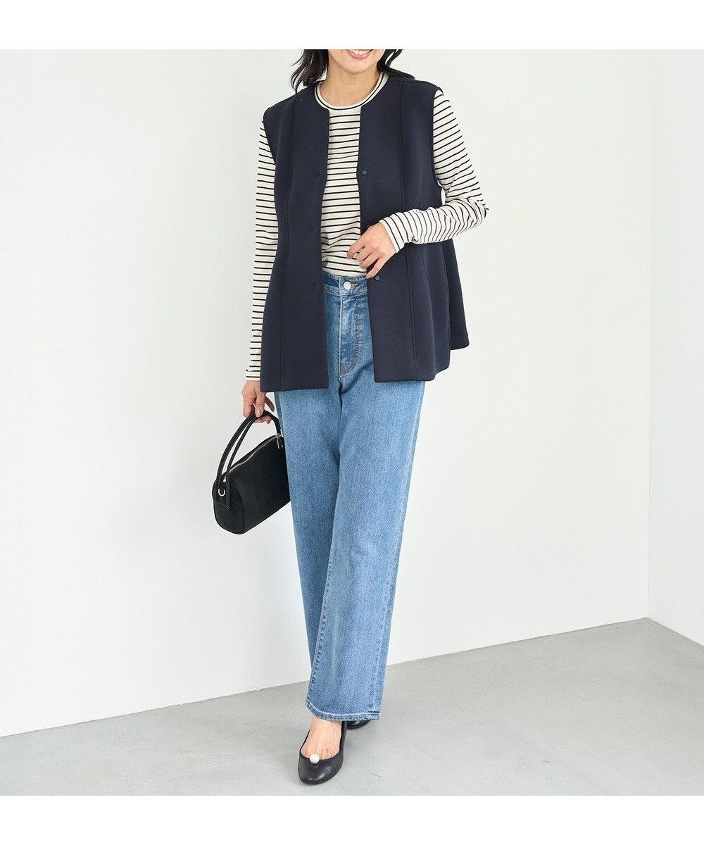 【アンフィーロ 自由区/UNFILO】の【UNFILO DENIM/新色追加】撥水ストレッチ テーパードデニム インテリア・キッズ・メンズ・レディースファッション・服の通販 founy(ファニー) 　ファッション　Fashion　レディースファッション　Fashion for Women　パンツ　Pants & Trousers　デニムパンツ・ジーンズ・美脚デニム　Denim Jeans & Pants　春　Spring　ストレッチ　Stretch, Stretchy Fabric　デニム　Denim, Jeans Material　A/W・秋冬　Autumn/Winter　S/S・春夏　SS, Spring/Summer, Warm Season　夏　Summer　新作・新入荷　New Arrivals / New In　ブルー|ID: prp329100004231010 ipo3291000000035761228