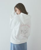 【イェッカ ヴェッカ/YECCA VECCA】のドッグプリントスウェットフーディー White|ID: prp329100004231926 ipo3291000000029329053