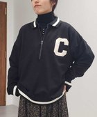 【クラフトスタンダードブティック/CRAFT STANDARD BOUTIQUE】の【ユニセックス】裏毛ハーフジップスウェット Black|ID: prp329100004231936 ipo3291000000029329085