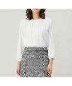 【ジェイ プレス/J.PRESS】のプリーツ タック カットソー 人気、トレンドファッション・服の通販 founy(ファニー) ファッション Fashion レディースファッション Ladies' Fashion Online トップス・カットソー Tops/Tshirt シャツ/ブラウス Shirts/Blouses ロング / Tシャツ T-Shirts カットソー Cut and Sewn カットソー Cut And Sew クラシック Classic シフォン Chiffon ジャケット Jacket ジャージ Jersey ストレッチ Stretch セレモニー Ceremony バランス Balance プリーツ Pleats ボトム Bottom A/W・秋冬 Aw・Autumn/Winter・Fw・Fall-Winter ビジネス 仕事 通勤 Business thumbnail ホワイト系|ID: prp329100004231946 ipo3291000000032541897