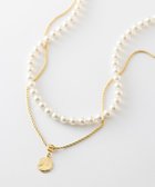 【23区/NIJYUSANKU】のコインモチーフ パール チェーン ネックレス ゴールド系|ID: prp329100004231958 ipo3291000000031511877