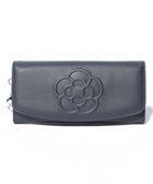 【クレイサス/CLATHAS】のワッフル フラップ長財布 ネイビー|ID: prp329100004231995 ipo3291000000029329345