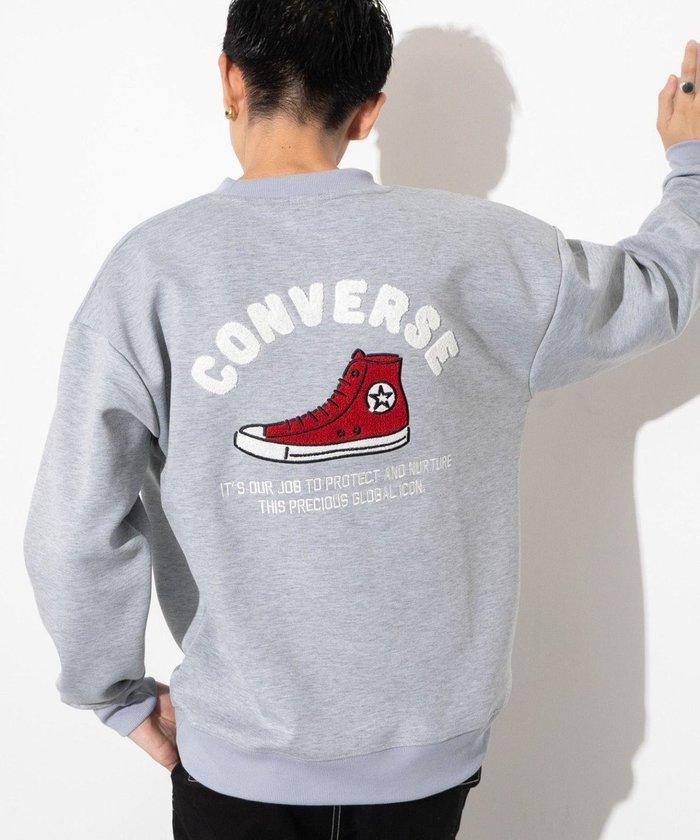 【ウィゴー/WEGO】の【ユニセックス着用ITEM】CONVERSEバックサガラプルオーバー インテリア・キッズ・メンズ・レディースファッション・服の通販 founy(ファニー) https://founy.com/ ファッション Fashion レディースファッション WOMEN トップス・カットソー Tops/Tshirt パーカ Sweats プルオーバー Pullover スウェット Sweat 秋 Autumn/Fall キャンバス Canvas シューズ Shoes シンプル Simple スウェット Sweat スポーツ Sports スマホ Smartphone 定番 Standard バスケット Basket フロント Front ベーシック Basic ワンポイント One Point 冬 Winter A/W・秋冬 Aw・Autumn/Winter・Fw・Fall-Winter おすすめ Recommend |ID: prp329100004232125 ipo3291000000029396537