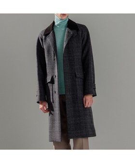 【ジョゼフ オム/JOSEPH HOMME / MEN】のニードルパンチグレンチェック シングルブレストトレンチコート 人気、トレンドファッション・服の通販 founy(ファニー) ファッション Fashion メンズファッション MEN アウター Coats Outerwear/Men トレンチコート Trench Coats NEW・新作・新着・新入荷 New Arrivals A/W・秋冬 Aw・Autumn/Winter・Fw・Fall-Winter コーデュロイ Corduroy ジャケット Jacket チェック Check ポケット Pocket |ID:prp329100004232136