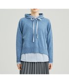 【ジェイプレスヨークストリート/J.PRESS YORK STREET】の【WOMEN】ウールカシミヤ フーディニット 人気、トレンドファッション・服の通販 founy(ファニー) ファッション Fashion レディースファッション WOMEN トップス・カットソー Tops/Tshirt ニット Knit Tops A/W・秋冬 Aw・Autumn/Winter・Fw・Fall-Winter おすすめ Recommend カシミヤ Cashmere シンプル Simple セーター Sweater パターン Pattern フィット Fit リラックス Relax thumbnail ダルブルー系|ID: prp329100004232157 ipo3291000000029459014