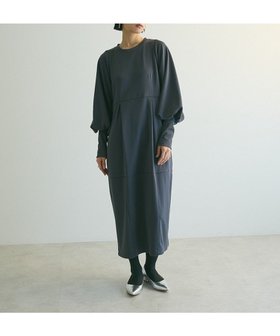 【グリーンパークス/Green Parks】のa.ポンチ袖ボリュームワンピース 人気、トレンドファッション・服の通販 founy(ファニー) ファッション Fashion レディースファッション WOMEN ワンピース Dress NEW・新作・新着・新入荷 New Arrivals A/W・秋冬 Aw・Autumn/Winter・Fw・Fall-Winter おすすめ Recommend スニーカー Sneakers ポケット Pocket |ID:prp329100004232166